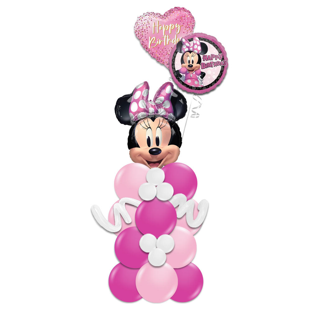Minnie Mouse Balloon Tower